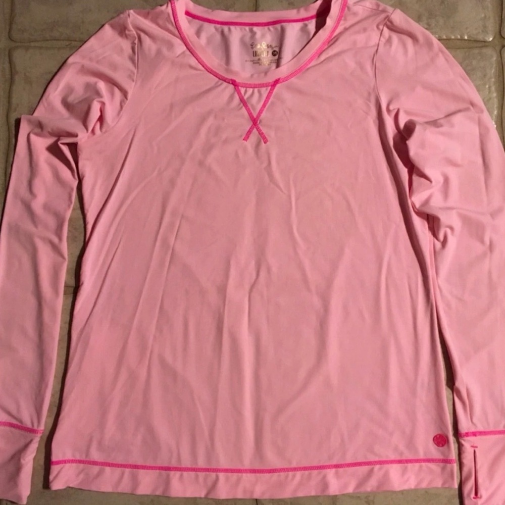 Lilly Pulitzer Light Pink Long Sleeve Top